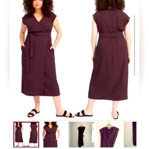 Everlane Japanese wrap dress